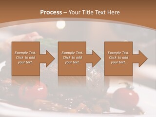 Pork Steak Food PowerPoint Template