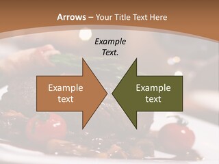 Pork Steak Food PowerPoint Template