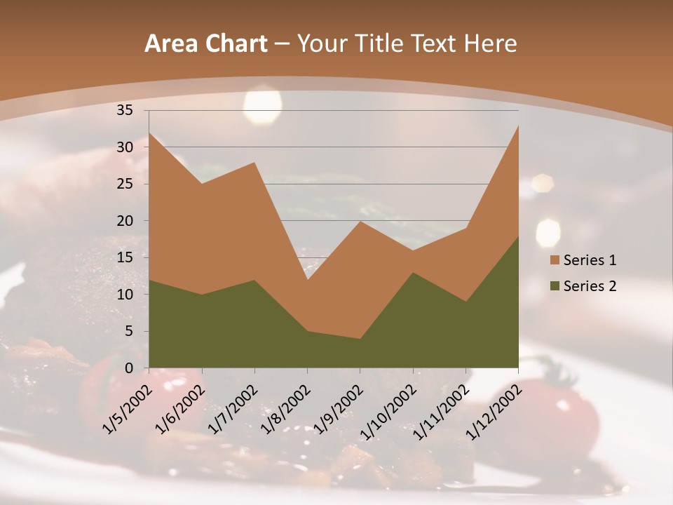 Pork Steak Food PowerPoint Template