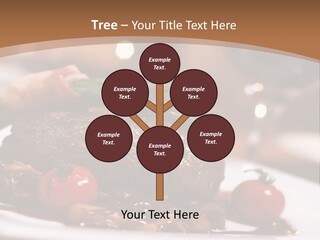 Pork Steak Food PowerPoint Template