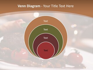 Pork Steak Food PowerPoint Template