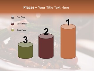 Grill Dinner Ribs PowerPoint Template