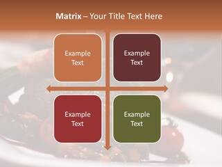 Grill Dinner Ribs PowerPoint Template