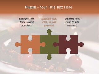 Grill Dinner Ribs PowerPoint Template