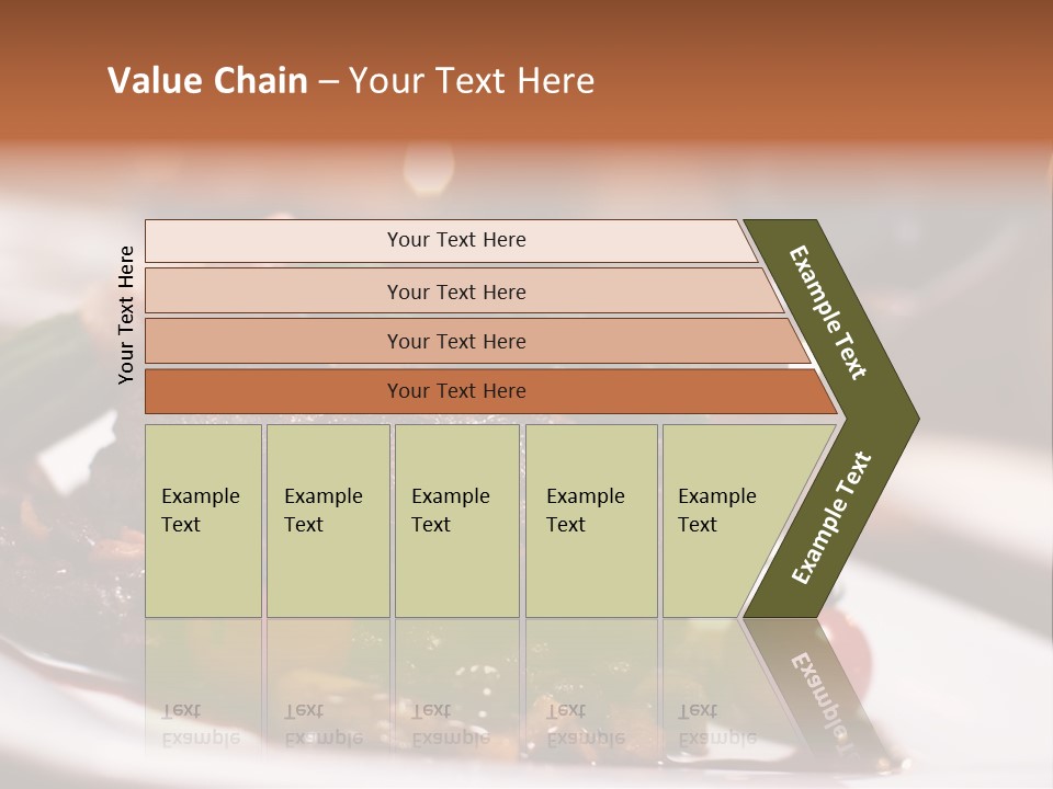 Grill Dinner Ribs PowerPoint Template