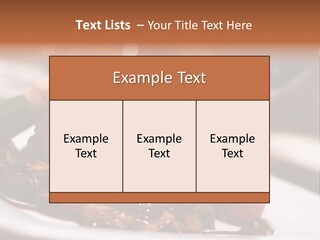 Grill Dinner Ribs PowerPoint Template