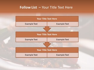 Grill Dinner Ribs PowerPoint Template