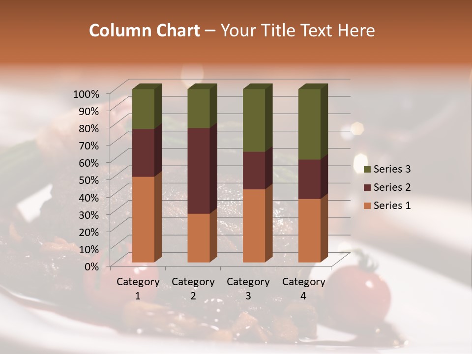 Grill Dinner Ribs PowerPoint Template