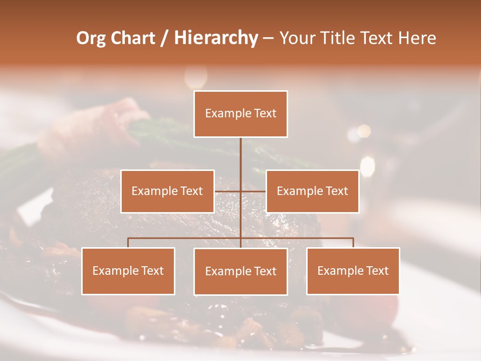 Grill Dinner Ribs PowerPoint Template