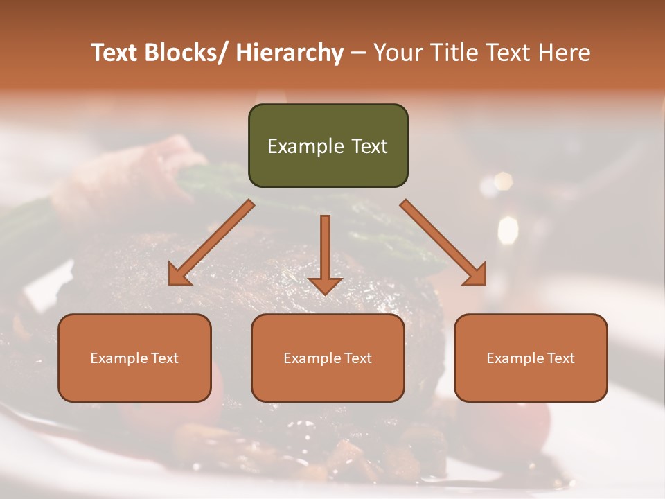 Grill Dinner Ribs PowerPoint Template