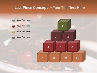 Grill Dinner Ribs PowerPoint Template