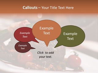 Grill Dinner Ribs PowerPoint Template