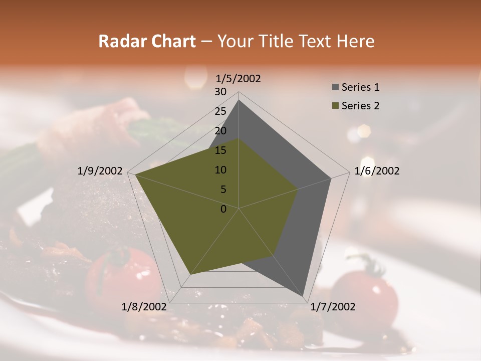 Grill Dinner Ribs PowerPoint Template