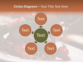 Grill Dinner Ribs PowerPoint Template