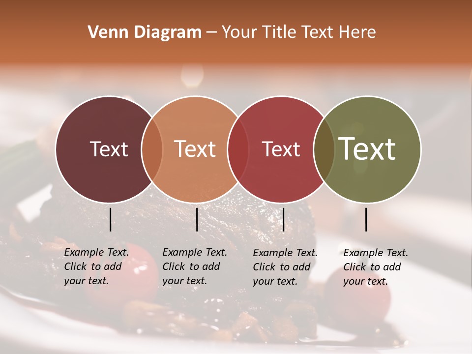 Grill Dinner Ribs PowerPoint Template