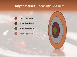 Grill Dinner Ribs PowerPoint Template