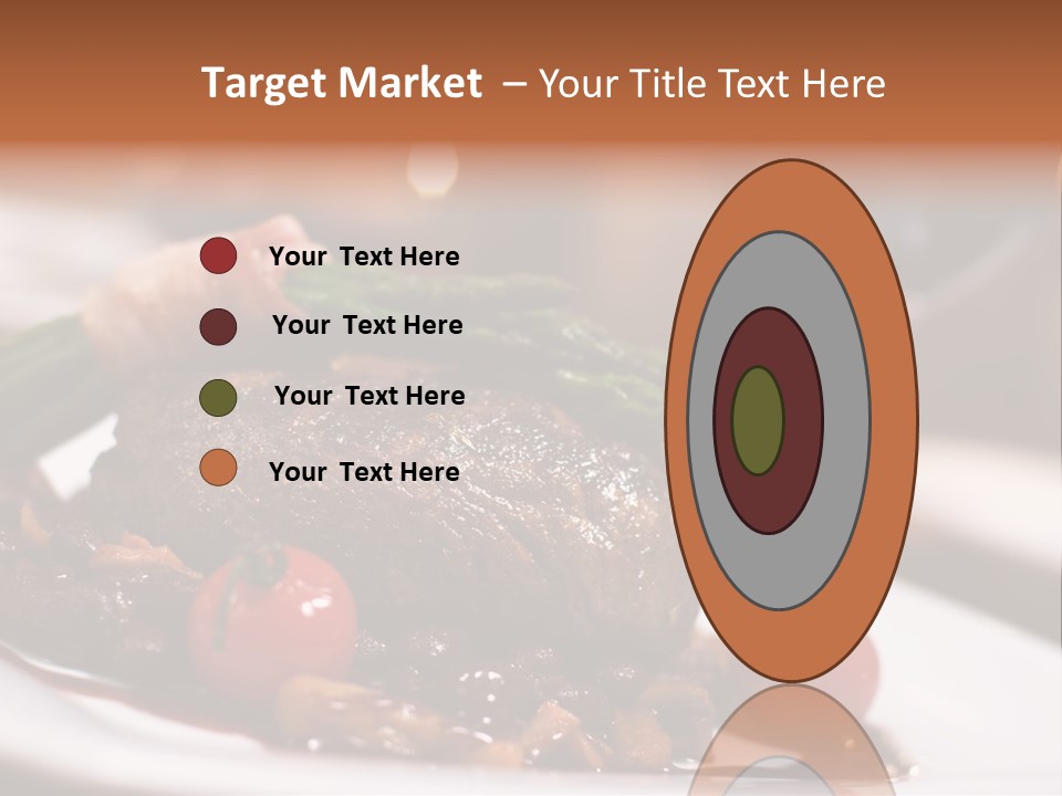 Grill Dinner Ribs PowerPoint Template
