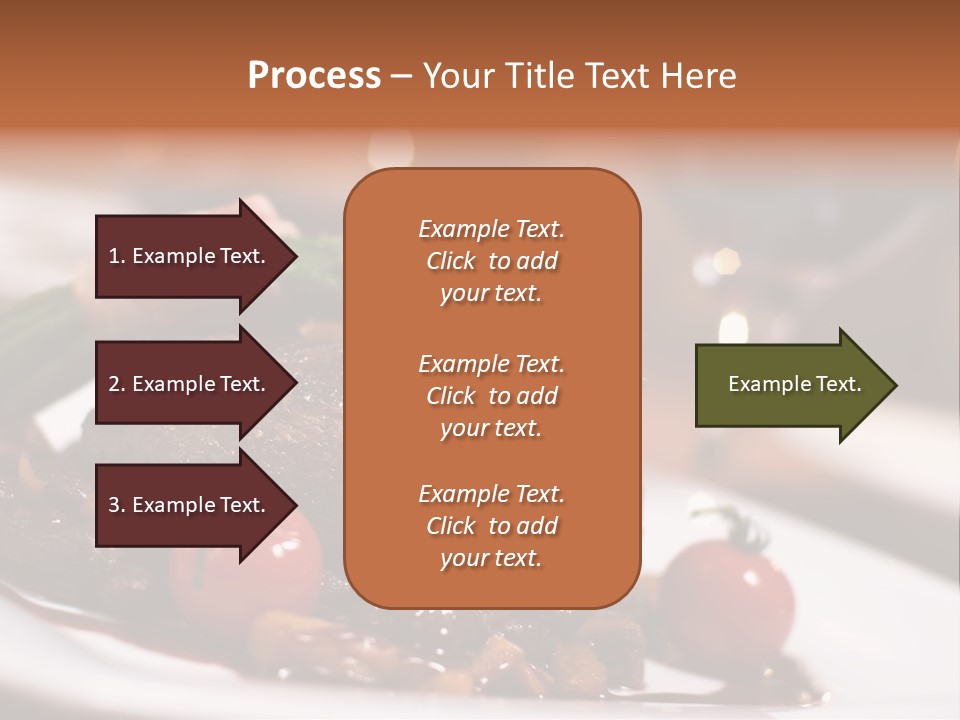 Grill Dinner Ribs PowerPoint Template