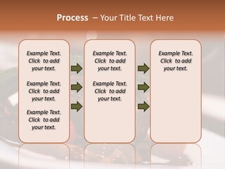 Grill Dinner Ribs PowerPoint Template