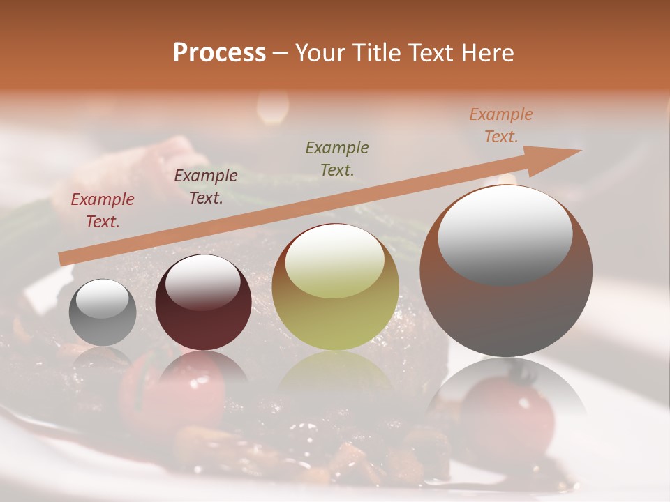 Grill Dinner Ribs PowerPoint Template