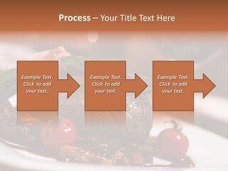 Grill Dinner Ribs PowerPoint Template
