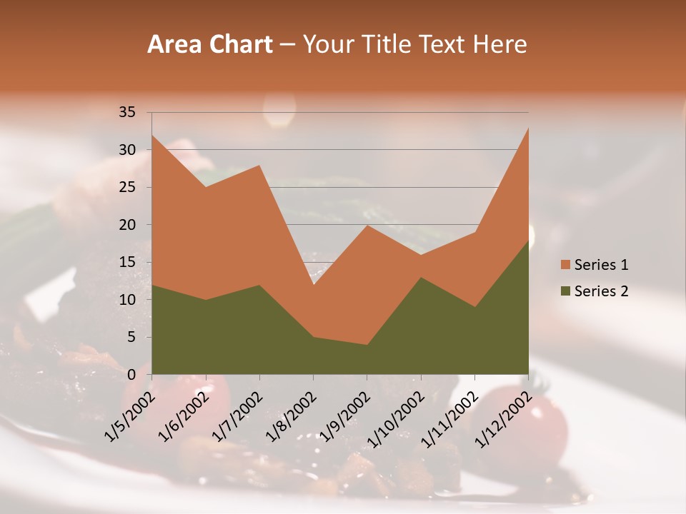 Grill Dinner Ribs PowerPoint Template