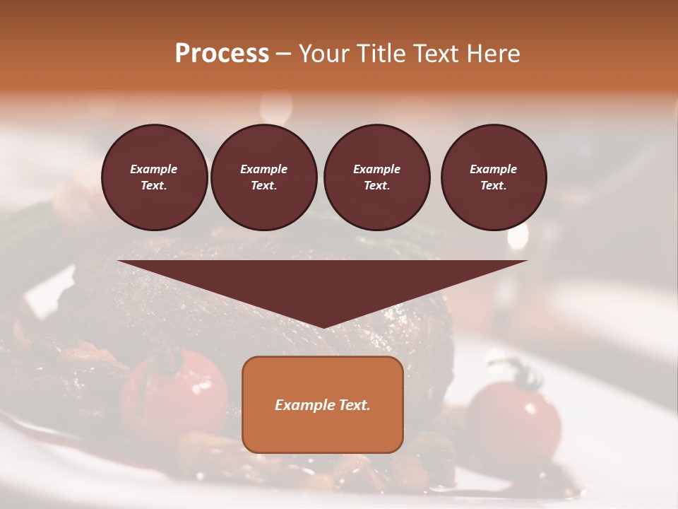 Grill Dinner Ribs PowerPoint Template