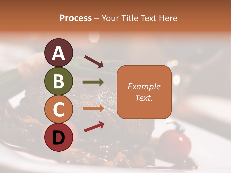 Grill Dinner Ribs PowerPoint Template