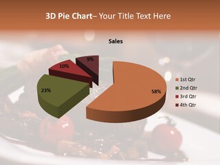 Grill Dinner Ribs PowerPoint Template