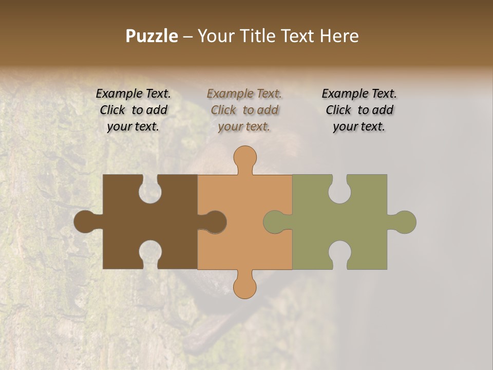 Noctula European Tree PowerPoint Template