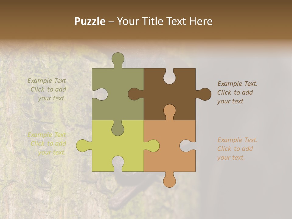Noctula European Tree PowerPoint Template