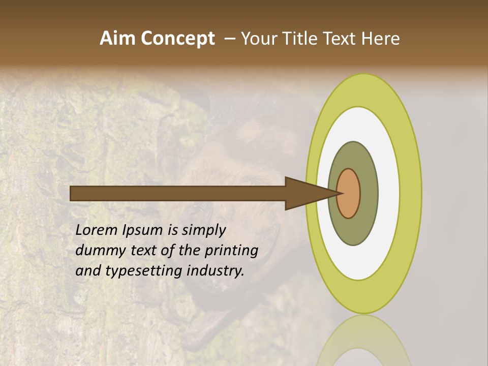 Noctula European Tree PowerPoint Template