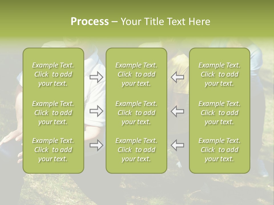 A Group Of Women Doing Yoga In A Park PowerPoint Template