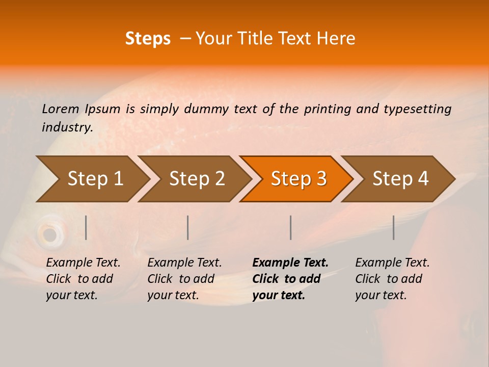 Symphysodon Display Pterophyllum PowerPoint Template