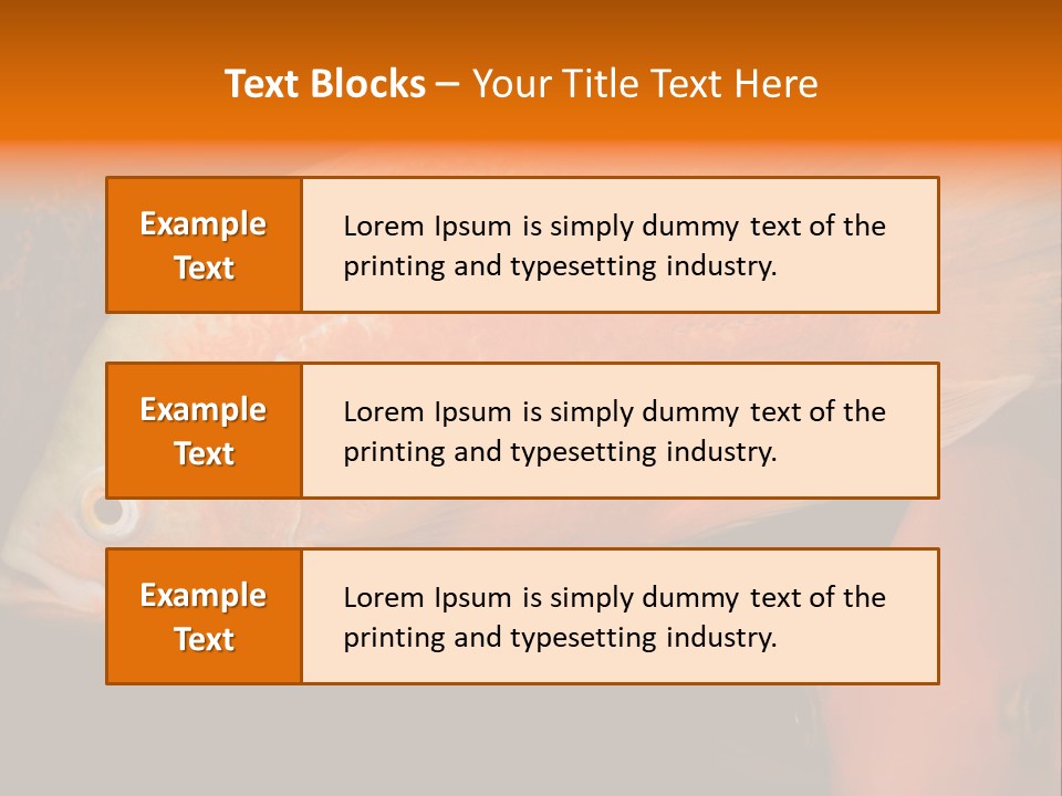 Symphysodon Display Pterophyllum PowerPoint Template
