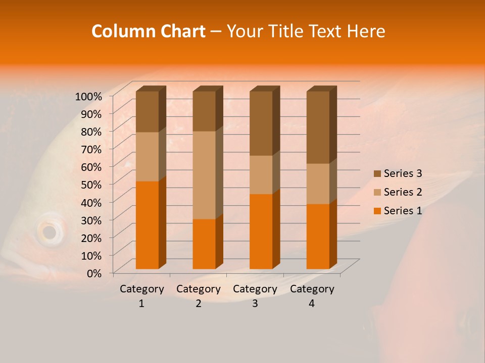 Symphysodon Display Pterophyllum PowerPoint Template