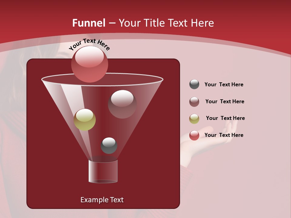 Smile Recommendation Female PowerPoint Template