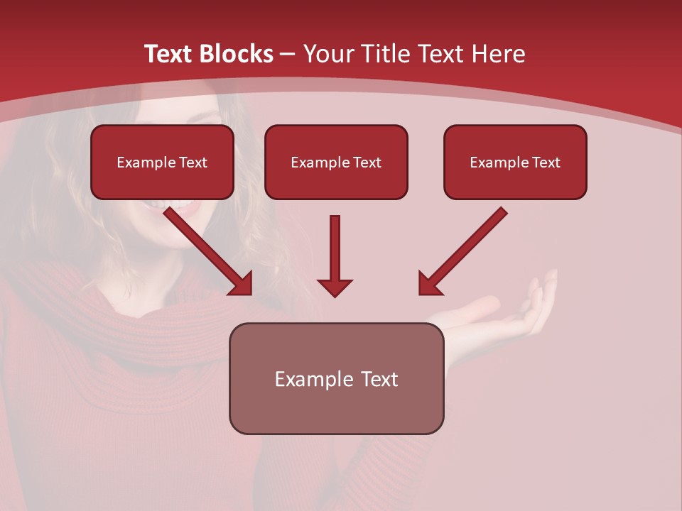 Smile Recommendation Female PowerPoint Template