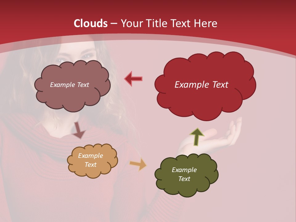 Smile Recommendation Female PowerPoint Template