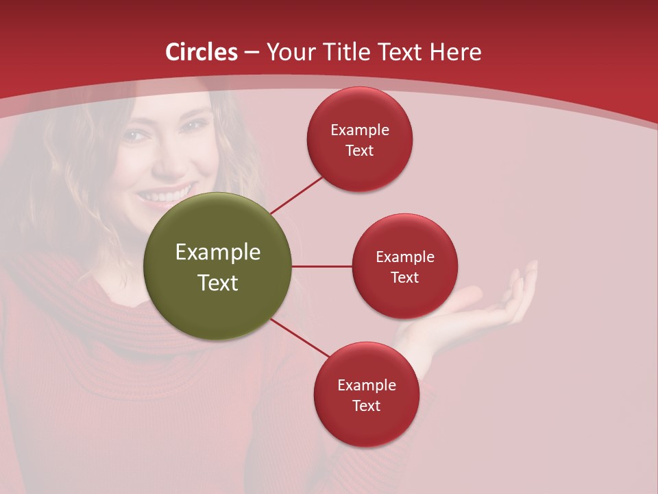Smile Recommendation Female PowerPoint Template