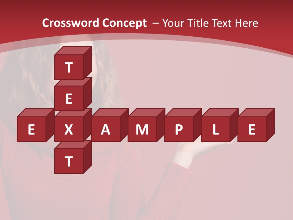 Smile Recommendation Female PowerPoint Template