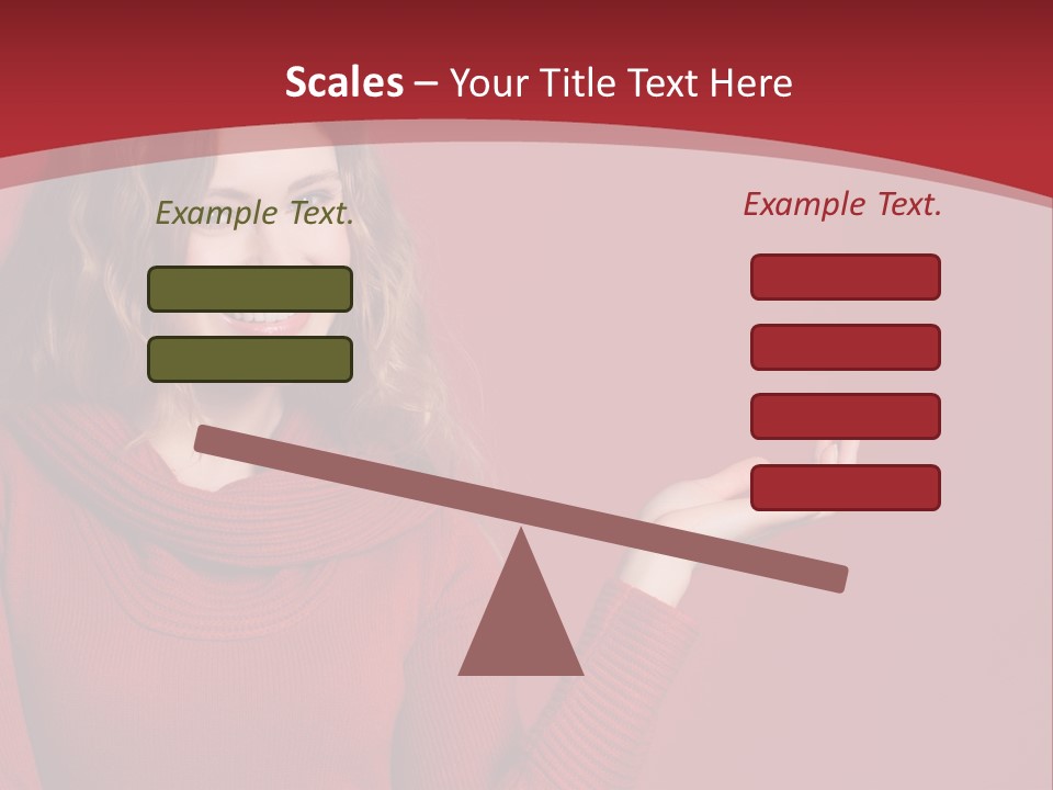 Smile Recommendation Female PowerPoint Template