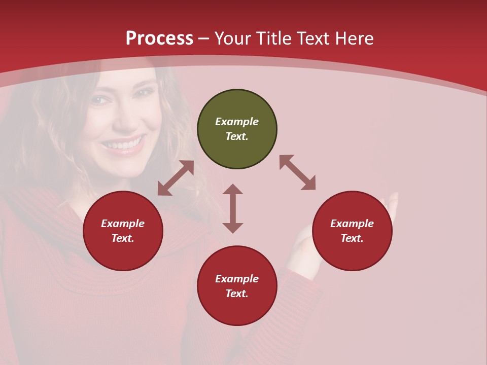 Smile Recommendation Female PowerPoint Template