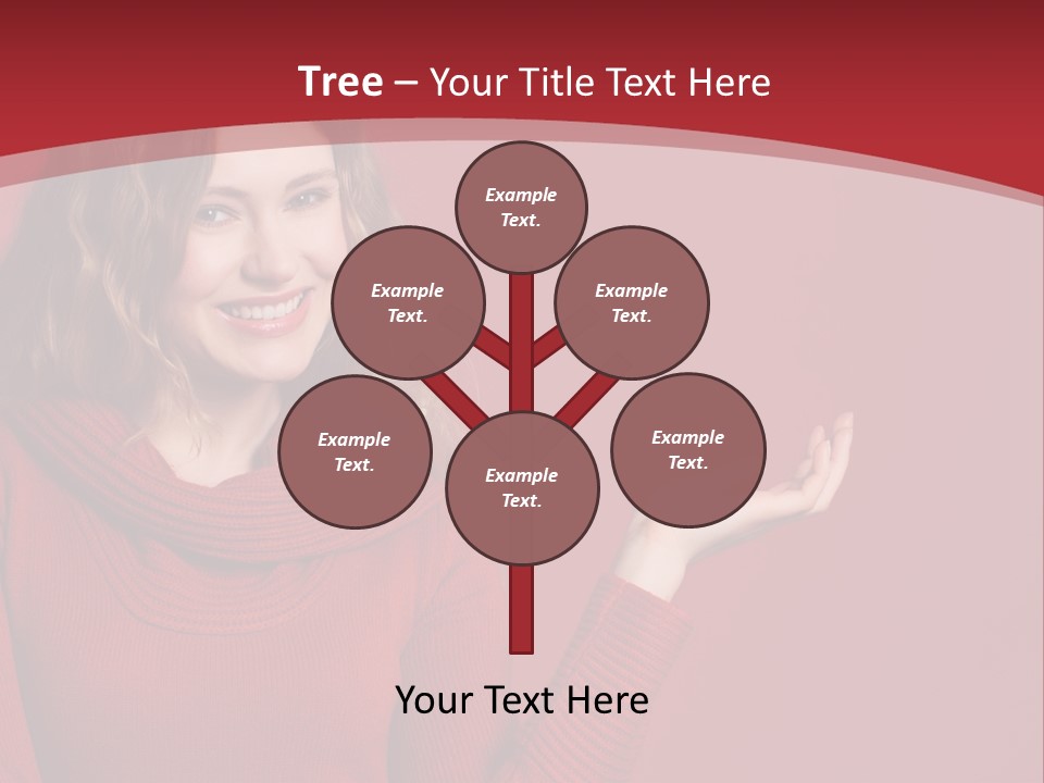 Smile Recommendation Female PowerPoint Template