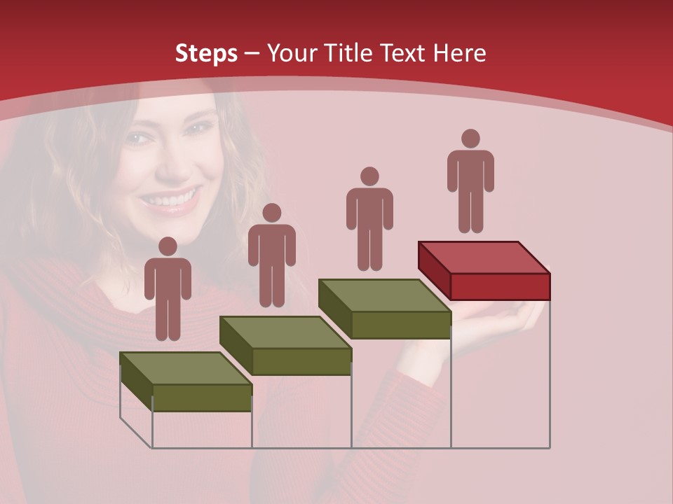 Smile Recommendation Female PowerPoint Template