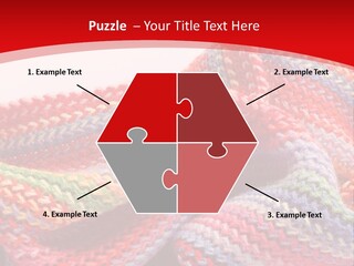 A Red Background With A Wavy Pattern On It PowerPoint Template