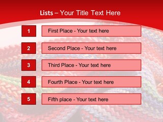 A Red Background With A Wavy Pattern On It PowerPoint Template
