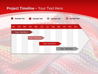 A Red Background With A Wavy Pattern On It PowerPoint Template