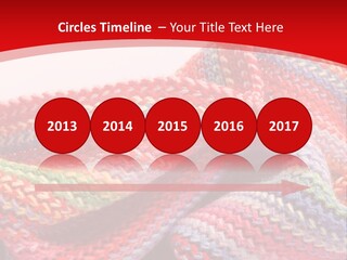 A Red Background With A Wavy Pattern On It PowerPoint Template