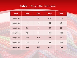 A Red Background With A Wavy Pattern On It PowerPoint Template